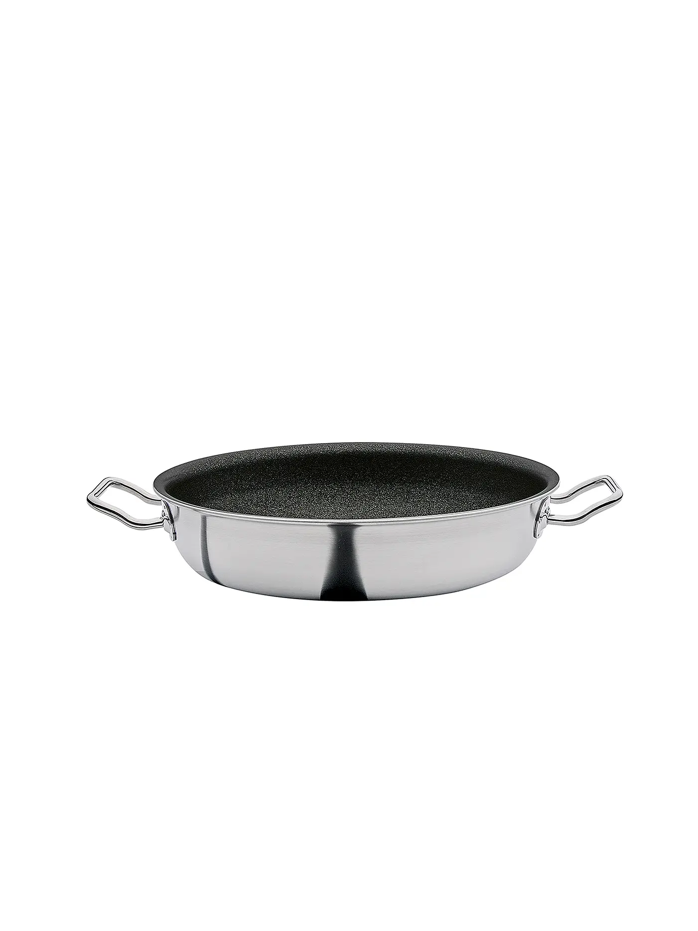 SPRING | Servierpfanne XL hoch 24 cm VULCANO INTENSE PRO Edelstahl / Antihaft | 